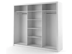 Garderobeskab Fresno 101 (Hvid)