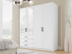 Garderobeskab Fungar (Hvid)