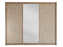 Garderobeskab Gemes I (Wotan eg + Hvid)