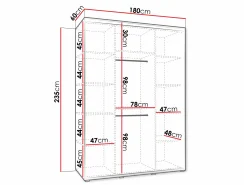 Garderobeskab Hartford 493