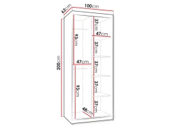 Garderobeskab Hartford 498 (Artisan eg)