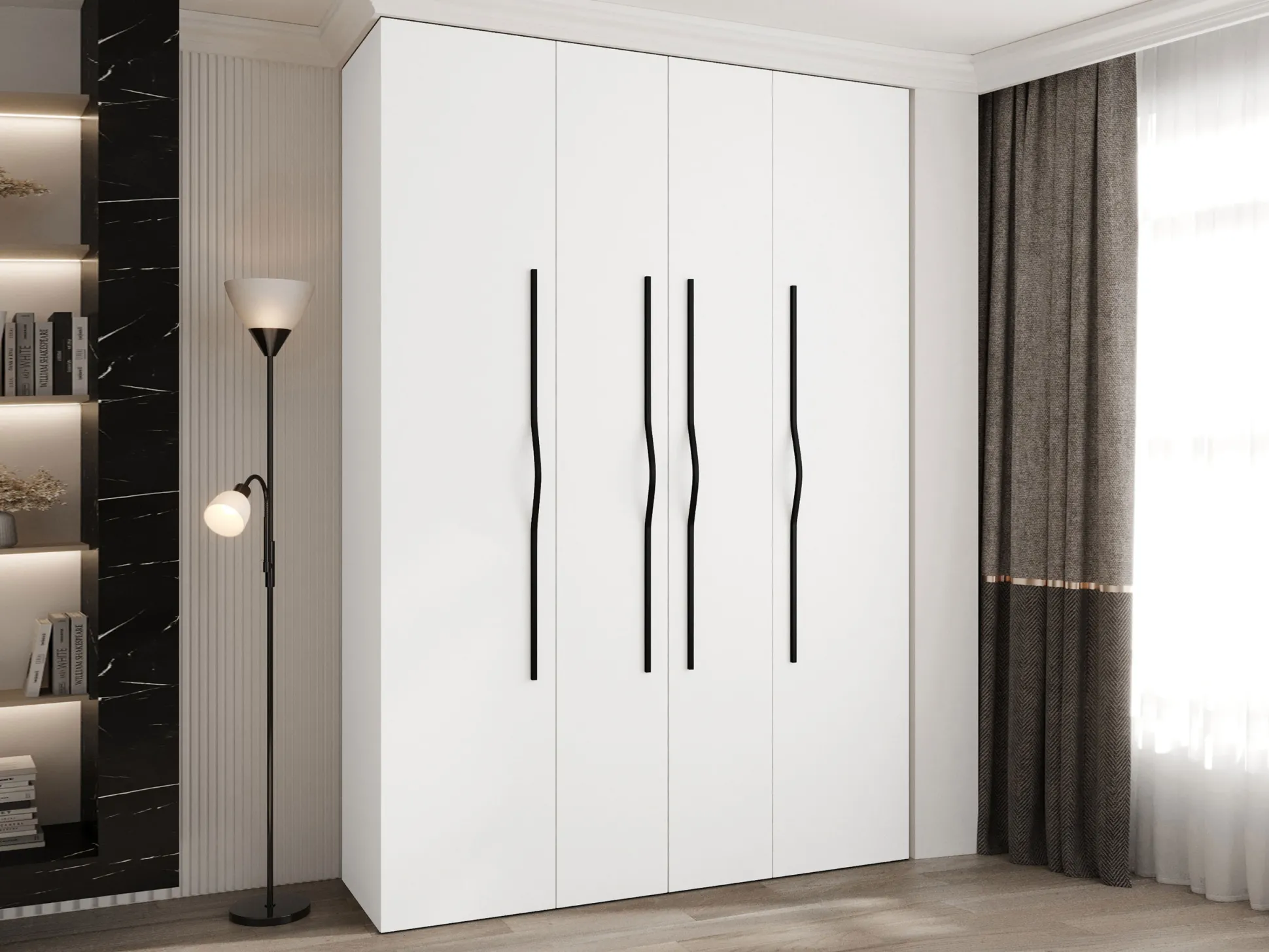 Garderobeskab Hartford 564 (Hvid)