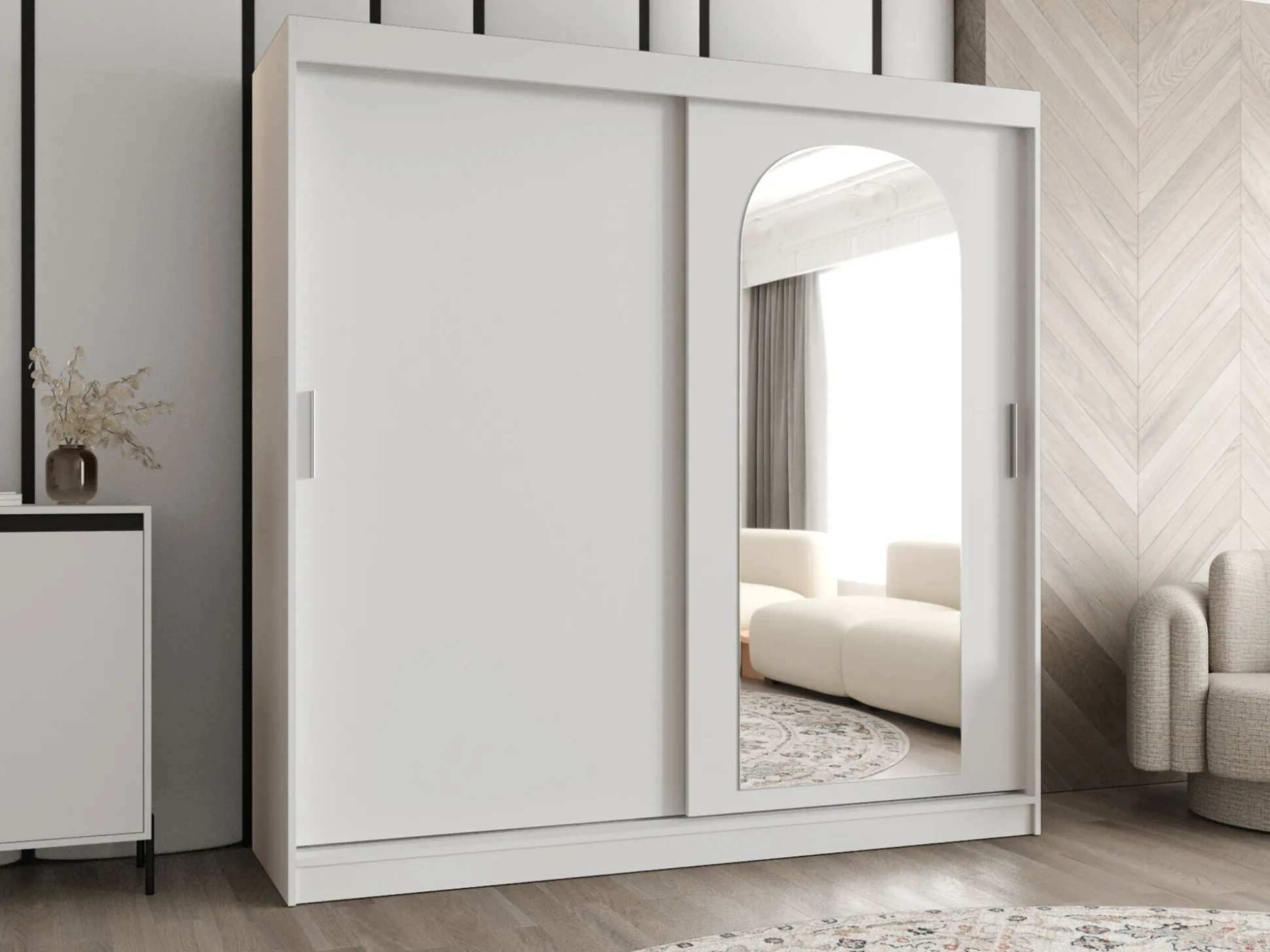 Garderobeskab Hartford 499 (Hvid)