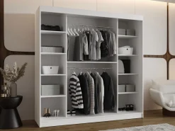 Garderobeskab Hartford 499 (Hvid)