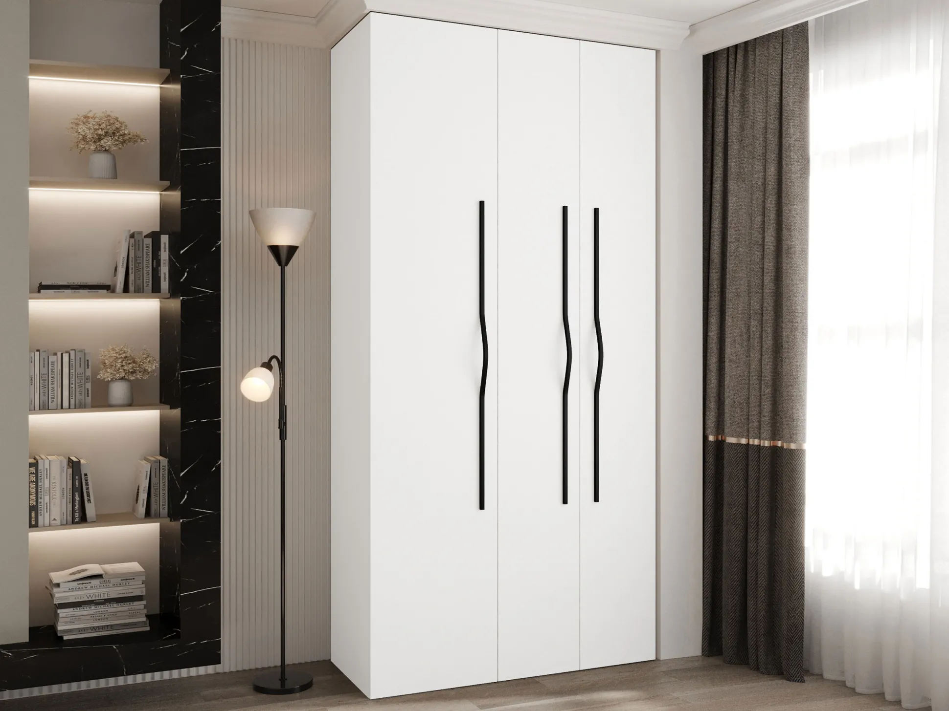 Garderobeskab Hartford 563 (Hvid)