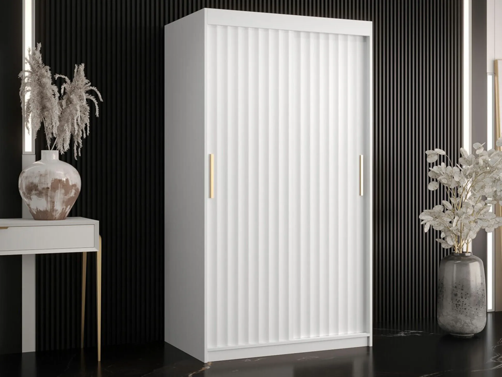 Garderobeskab Hartford 334 (Hvid)