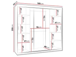 Garderobeskab Hartford 500 (Hvid)