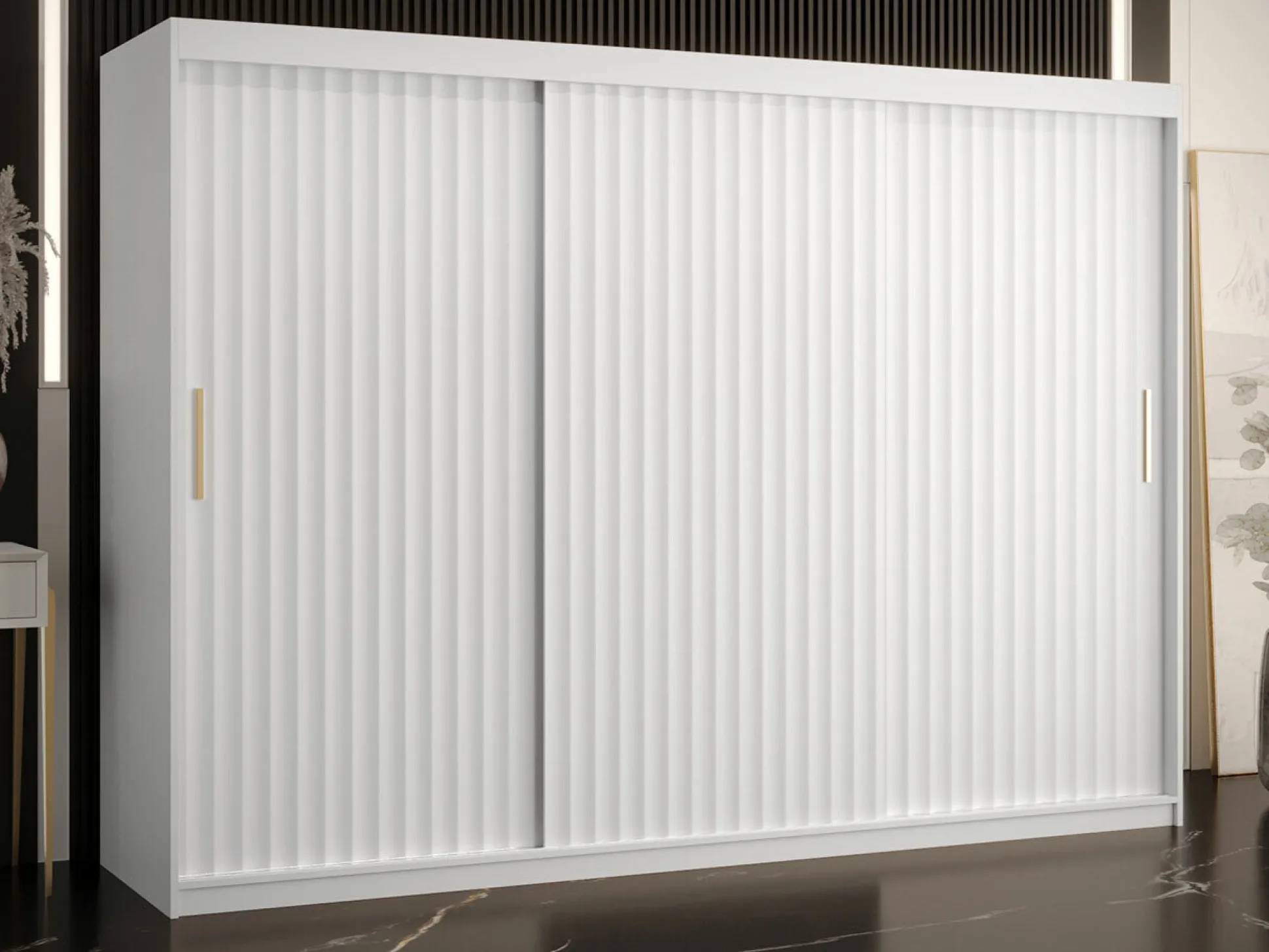 Garderobeskab Hartford 336 (Hvid)