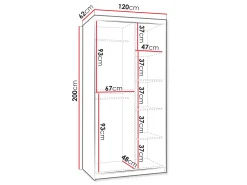 Garderobeskab Hartford 501 (Kashmir)