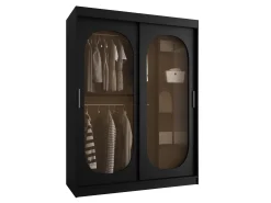 Garderobeskab Hartford 519 (Sort)