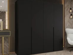 Garderobeskab Hartford 537 (Sort)