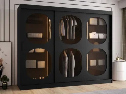 Garderobeskab Hartford 533 (Sort)