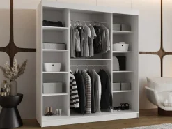 Garderobeskab Hartford 506 (Sort)