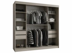 Garderobeskab Hartford 531 (Sort)