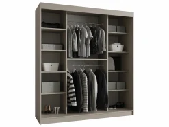 Garderobeskab Hartford 529 (Sort)