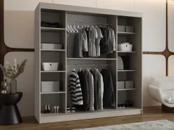 Garderobeskab Hartford 521 (Sort)