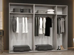 Garderobeskab Hartford 587 (Sort)