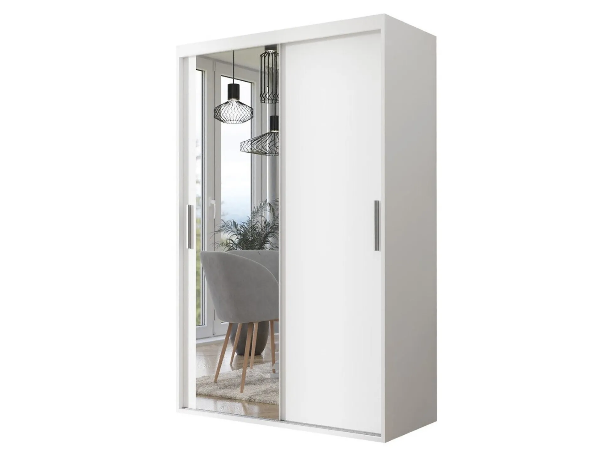 Garderobeskab Hederus (Hvid)