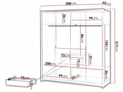 Garderobeskab Honolulu 151