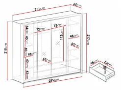 Garderobeskab Honolulu 240