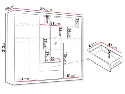 Garderobeskab Honolulu 247