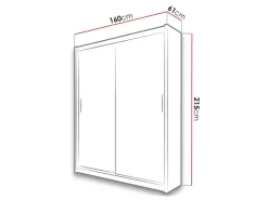 Garderobeskab Honolulu 134