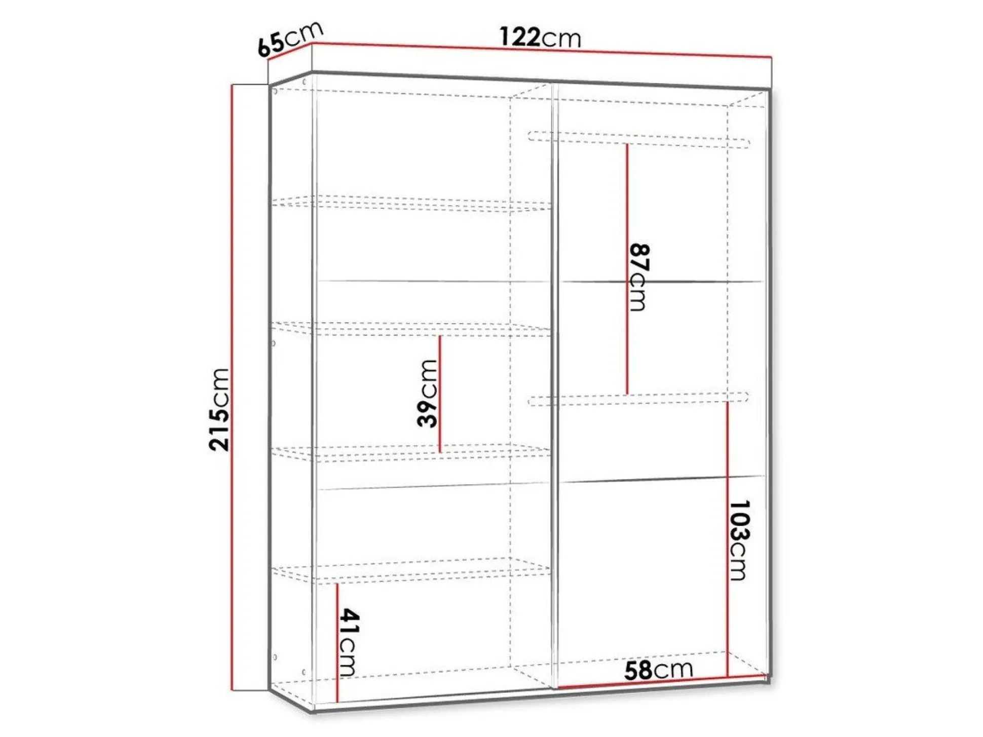 Garderobeskab Honolulu 229