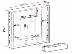 Garderobeskab Honolulu 147