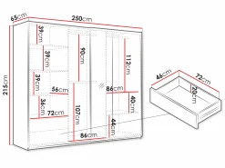 Garderobeskab Honolulu 254 (Artisan eg)