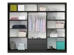 Garderobeskab Honolulu 102 (Grafit)