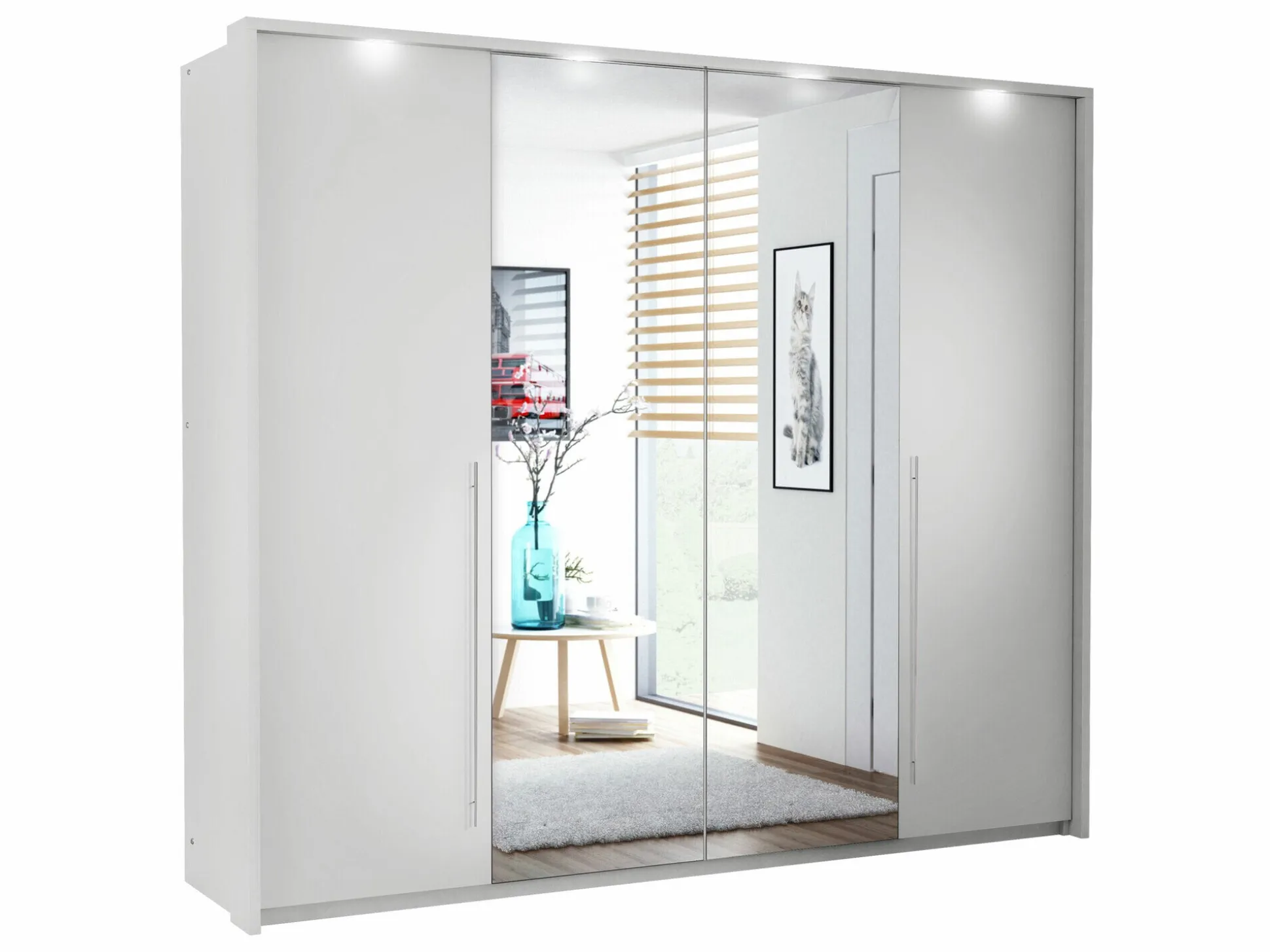 Garderobeskab Honolulu 121 (Hvid)