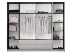 Garderobeskab Honolulu 121 (Hvid)