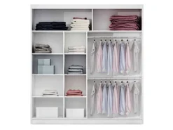 Garderobeskab Honolulu 201 (Sort)