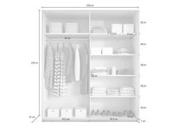 Garderobeskab Levruvu 112