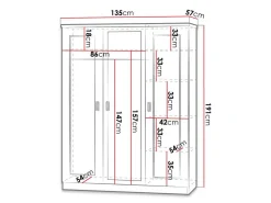 Garderobeskab Lircava 112 (Lefkas eg)