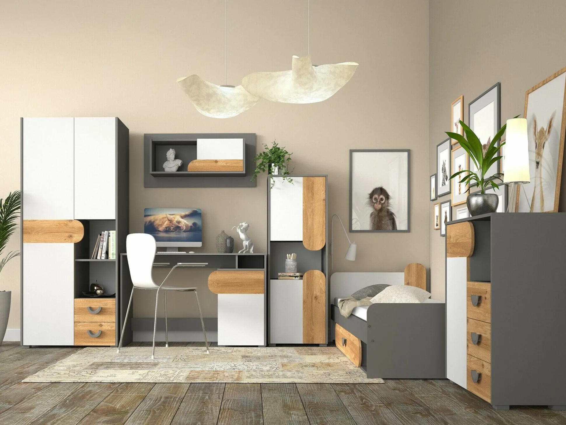 Garderobeskab Lomteo 100