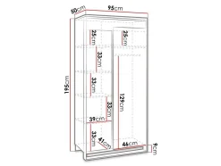 Garderobeskab Luliru 126