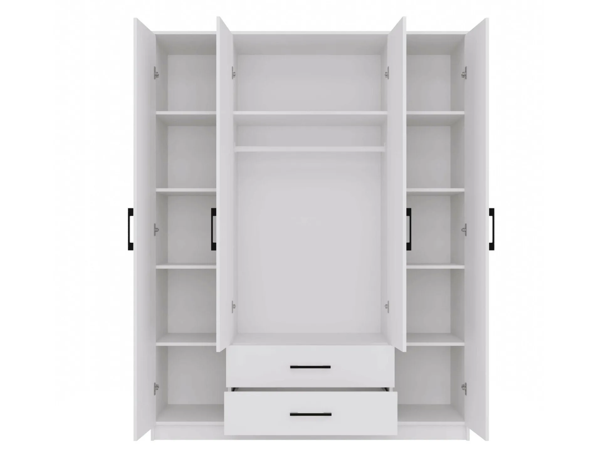 Garderobeskab Mandeville 299 (Hvid)