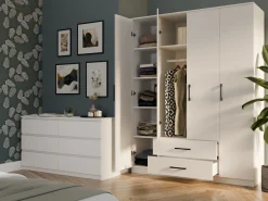 Garderobeskab Mandeville 299 (Hvid)