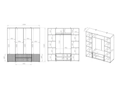 Garderobeskab Marmeli 124
