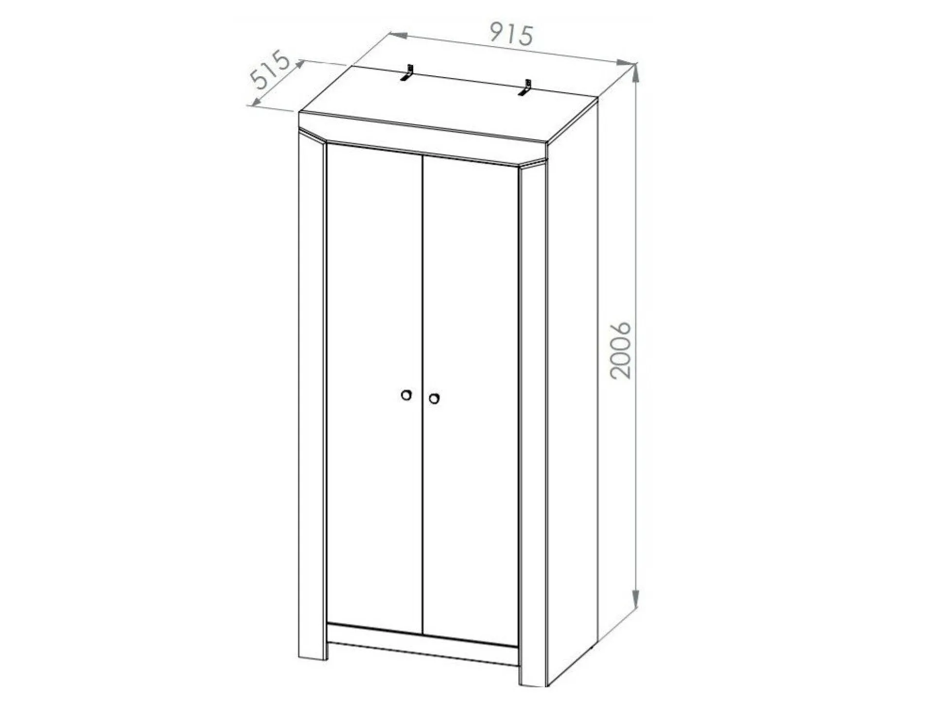 Garderobeskab Mavevare 101