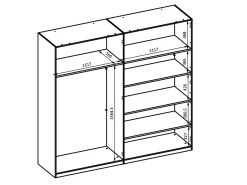Garderobeskab Mirsevi 103 (Nej)