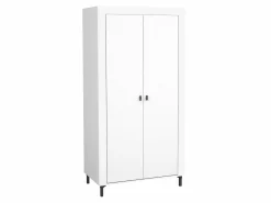 Garderobeskab Mormavu 100 (Mat hvid)