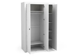 Garderobeskab Mormavu 101 (Mat hvid)