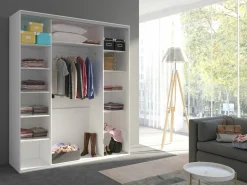 Garderobeskab Murrieta 180 (Hvid)