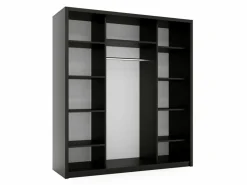 Garderobeskab Murrieta 193 (Sort + Brun)