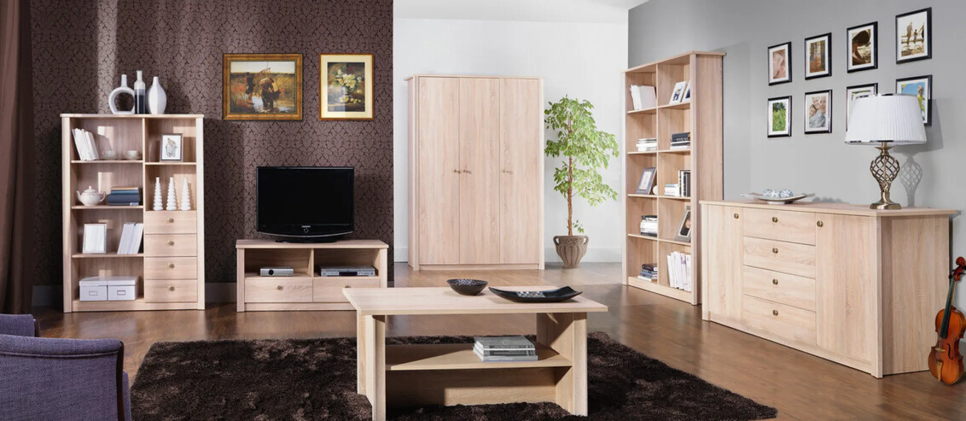 Garderobeskab Murrieta 133 (Sonoma eg)