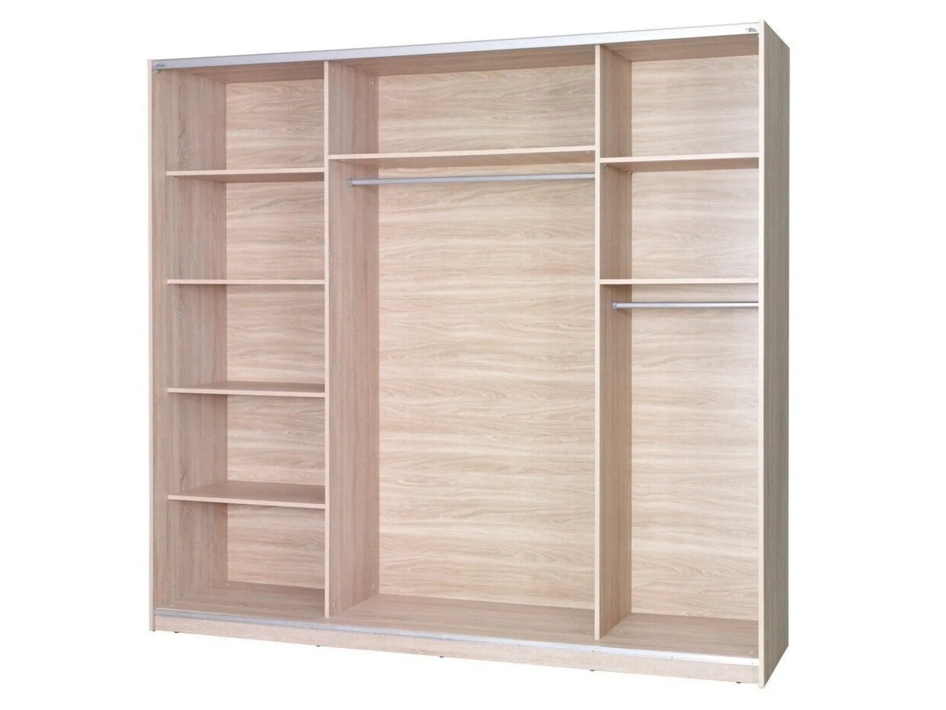 Garderobeskab Murrieta 150 (San remo eg + Grå)