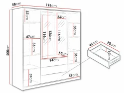 Garderobeskab Musum (Hvid)