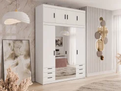 Garderobeskab Novduni 120 (Hvid)